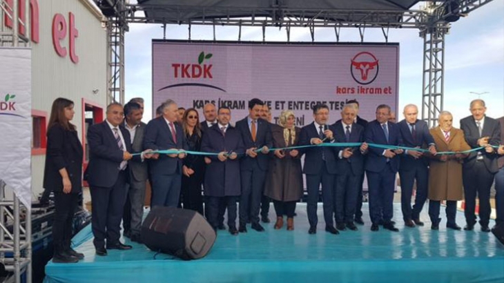 TARIM VE ORMAN BAKANI YUMAKLI, KARS’TA ‘ET ENTEGRE TESİSİ AÇILIŞ TÖRENİ’NE KATILDI
