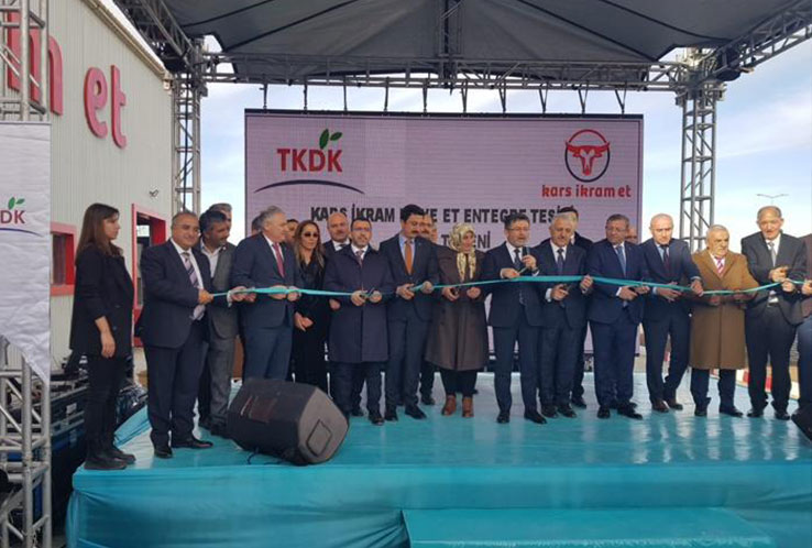 TARIM VE ORMAN BAKANI YUMAKLI, KARS’TA ‘ET ENTEGRE TESİSİ AÇILIŞ TÖRENİ’NE KATILDI